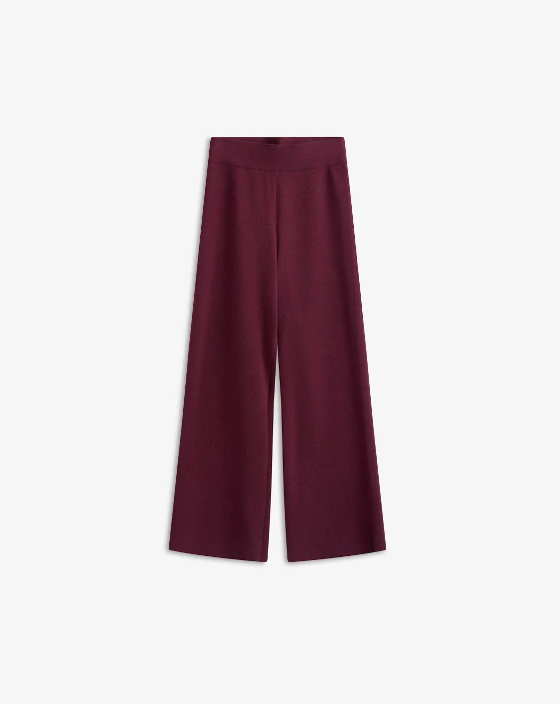 Serge Pants Burgundy Bukser